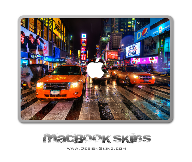 NYC Traffic MacBook Skin