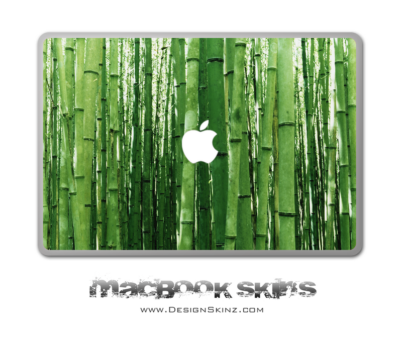 Bamboo Forrest Skin for the 11". 13" or 15" MacBook