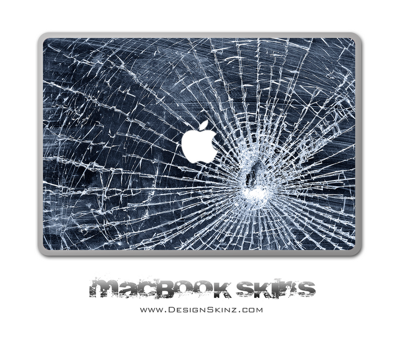 Shattered Glass MacBook Skin
