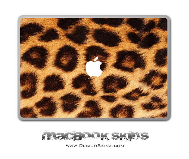 Spotted Leopard Print MacBook Skin