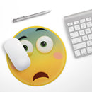 Wahhh Sick Friendly Emoticons// WaterProof Rubber Foam Backed Anti-Slip Mouse Pad for Home Work Office or Gaming Computer Desk
