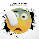 Wahhh Sick Friendly Emoticons// WaterProof Rubber Foam Backed Anti-Slip Mouse Pad for Home Work Office or Gaming Computer Desk