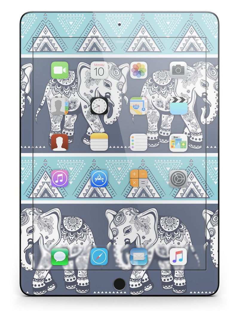 Walking Sacred Elephant Pattern - iPad Pro 97 - View 8.jpg