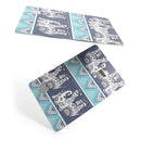 Walking Sacred Elephant Pattern - Premium Protective Decal Skin-Kit for the Apple Credit Card