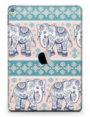 Walking Sacred Elephant Pattern V2 - iPad Pro 97 - View 3.jpg