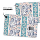 Walking Sacred Elephant Pattern V2 - Premium Protective Decal Skin-Kit for the Apple Credit Card