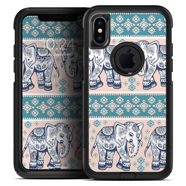 Walking Sacred Elephant Pattern V2 - Skin Kit for the iPhone OtterBox Cases