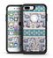 Walking Sacred Elephant Pattern V2 - iPhone 7 or 7 Plus Commuter Case Skin Kit