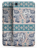 Walking Sacred Elephant Pattern V2 - Skin-kit for the iPhone 8 or 8 Plus