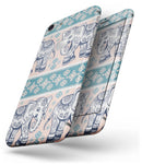 Walking Sacred Elephant Pattern V2 - Skin-kit for the iPhone 8 or 8 Plus