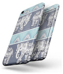Walking Sacred Elephant Pattern - Skin-kit for the iPhone 8 or 8 Plus