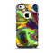 Warped Colorful Layer-Circles Skin for the iPhone 5c OtterBox Commuter Case