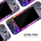 Warped Neon Color-Splosion // Skin Decal Wrap Kit for Nintendo Switch Console & Dock, Joy-Cons, Pro Controller, Lite, 3DS XL, 2DS XL, DSi, or Wii
