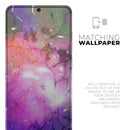 Warped Neon Color-Splosion - Premium Vinyl Skin Decal for Samsung Galaxy S25 Ultra, S24, S23, S22 & All Galaxy S Models