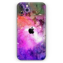 Warped Neon Color-Splosion - Vinyl Skin Wrap for iPhone 17 Pro Max, 17 Pro, 17 Air, 17, 16 & All Models — Soft Matte or Ultra Gloss