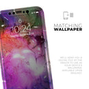 Warped Neon Color-Splosion - Vinyl Skin Wrap for iPhone 17 Pro Max, 17 Pro, 17 Air, 17, 16 & All Models — Soft Matte or Ultra Gloss