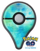 Washed 08242 Absorbed Watercolor Texture Pokémon GO Plus Vinyl Protective Decal Skin Kit