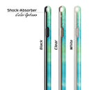 Washed 08242 Absorbed Watercolor Texture iPhone 6/6s or 6/6s Plus 2-Piece Hybrid INK-Fuzed Case