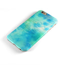Washed 08242 Absorbed Watercolor Texture iPhone 6/6s or 6/6s Plus 2-Piece Hybrid INK-Fuzed Case
