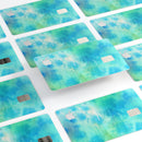 Washed 08242 Absorbed Watercolor Texture - Premium Protective Decal Skin-Kit for the Apple Credit Card