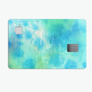 Washed 08242 Absorbed Watercolor Texture - Premium Protective Decal Skin-Kit for the Apple Credit Card