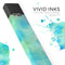 Washed 08242 Absorbed Watercolor Texture - Premium Decal Protective Skin-Wrap Sticker compatible with the Juul Labs vaping device