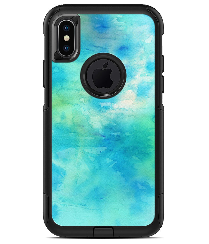 Washed 08242 Absorbed Watercolor Texture - iPhone X OtterBox Case & Skin Kits