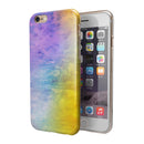 Washed 42083 Absorbed Watercolor Texture iPhone 6/6s or 6/6s Plus 2-Piece Hybrid INK-Fuzed Case