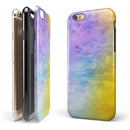 Washed 42083 Absorbed Watercolor Texture iPhone 6/6s or 6/6s Plus 2-Piece Hybrid INK-Fuzed Case