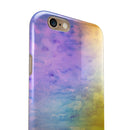 Washed 42083 Absorbed Watercolor Texture iPhone 6/6s or 6/6s Plus 2-Piece Hybrid INK-Fuzed Case