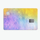 Washed 42083 Absorbed Watercolor Texture - Premium Protective Decal Skin-Kit for the Apple Credit Card