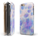 Washed 4221 Absorbed Watercolor Texture iPhone 6/6s or 6/6s Plus 2-Piece Hybrid INK-Fuzed Case