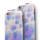 Washed 4221 Absorbed Watercolor Texture iPhone 6/6s or 6/6s Plus 2-Piece Hybrid INK-Fuzed Case