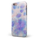 Washed 4221 Absorbed Watercolor Texture iPhone 6/6s or 6/6s Plus 2-Piece Hybrid INK-Fuzed Case