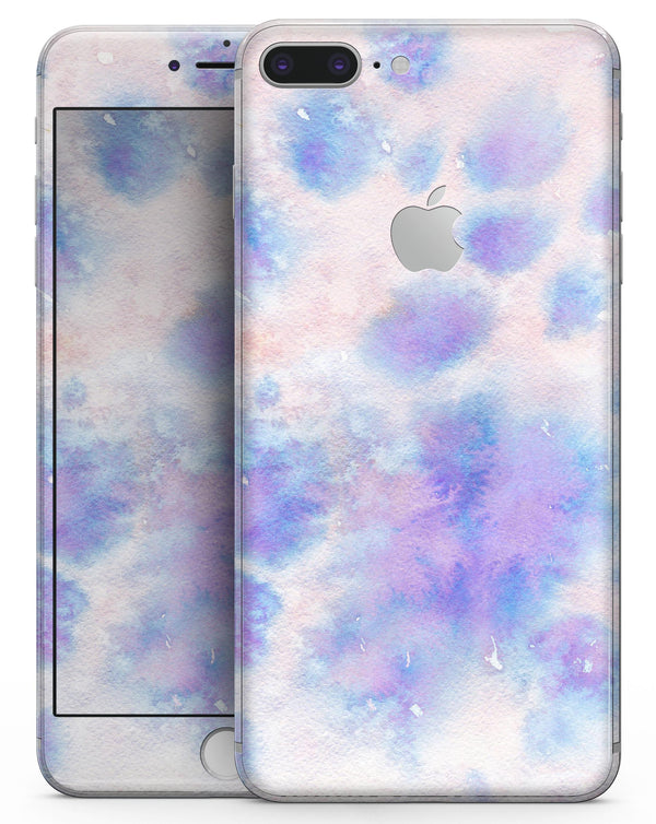 Washed 4221 Absorbed Watercolor Texture - Skin-kit for the iPhone 8 or 8 Plus