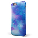 Washed 42290 Absorbed Watercolor Texture iPhone 6/6s or 6/6s Plus 2-Piece Hybrid INK-Fuzed Case
