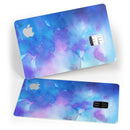 Washed 42290 Absorbed Watercolor Texture - Premium Protective Decal Skin-Kit for the Apple Credit Card
