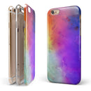 Washed 42321 Absorbed Watercolor Texture iPhone 6/6s or 6/6s Plus 2-Piece Hybrid INK-Fuzed Case