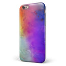 Washed 42321 Absorbed Watercolor Texture iPhone 6/6s or 6/6s Plus 2-Piece Hybrid INK-Fuzed Case