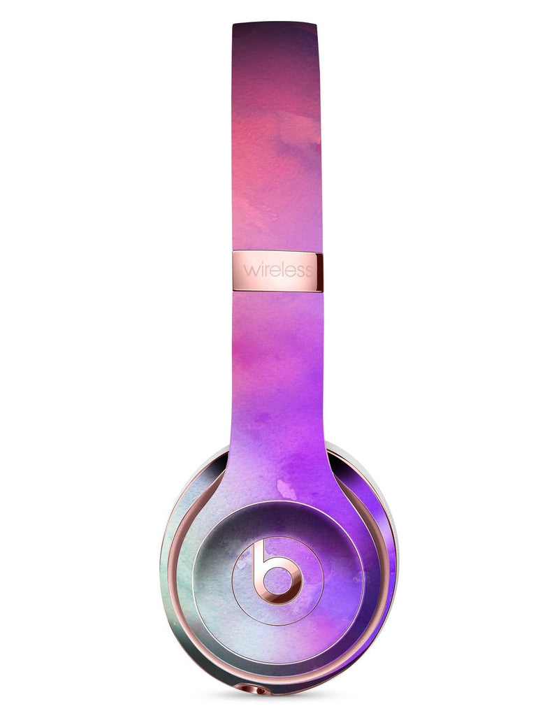 Washed 42321 Absorbed Watercolor Texture Full-Body Skin Kit for the Beats by Dre Solo 3 Wireless Headphones
