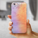 Washed 42 Absorbed Watercolor Texture iPhone 6/6s or 6/6s Plus 2-Piece Hybrid INK-Fuzed Case