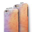 Washed 42 Absorbed Watercolor Texture iPhone 6/6s or 6/6s Plus 2-Piece Hybrid INK-Fuzed Case