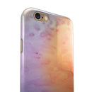 Washed 42 Absorbed Watercolor Texture iPhone 6/6s or 6/6s Plus 2-Piece Hybrid INK-Fuzed Case