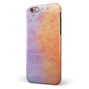 Washed 42 Absorbed Watercolor Texture iPhone 6/6s or 6/6s Plus 2-Piece Hybrid INK-Fuzed Case