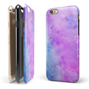Washed 4322 Absorbed Watercolor Texture iPhone 6/6s or 6/6s Plus 2-Piece Hybrid INK-Fuzed Case