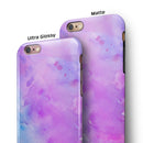 Washed 4322 Absorbed Watercolor Texture iPhone 6/6s or 6/6s Plus 2-Piece Hybrid INK-Fuzed Case