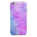 Washed 4322 Absorbed Watercolor Texture iPhone 6/6s or 6/6s Plus 2-Piece Hybrid INK-Fuzed Case