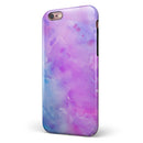 Washed 4322 Absorbed Watercolor Texture iPhone 6/6s or 6/6s Plus 2-Piece Hybrid INK-Fuzed Case