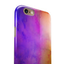 Washed 821 Absorbed Watercolor Texture iPhone 6/6s or 6/6s Plus 2-Piece Hybrid INK-Fuzed Case