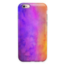 Washed 821 Absorbed Watercolor Texture iPhone 6/6s or 6/6s Plus 2-Piece Hybrid INK-Fuzed Case